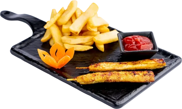 Kids Meal - Satay & Chunky Fries